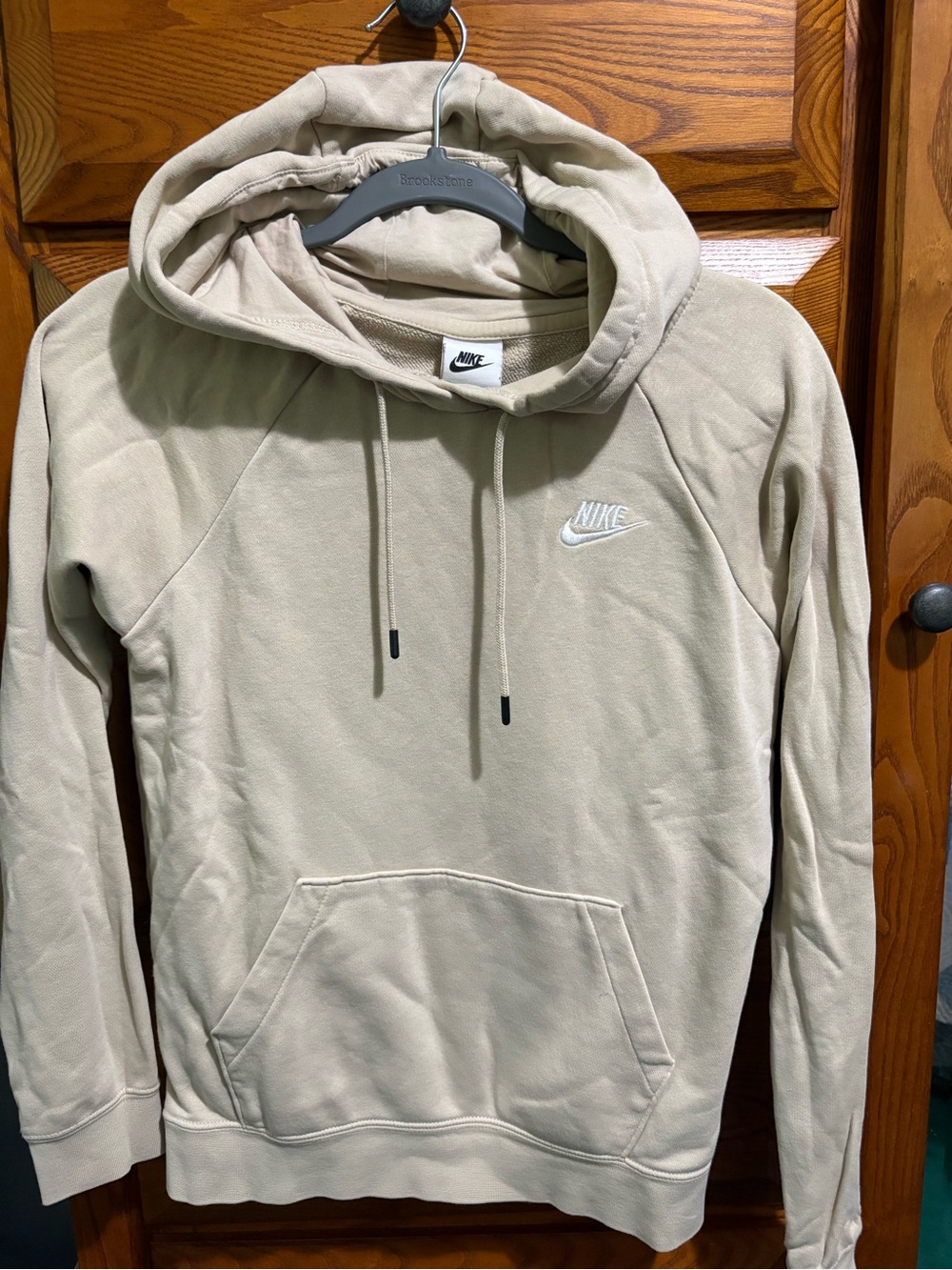 Nike Men's Pullover Hoodie in Sandstone Beige